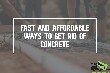 Fast and Affordable Ways to Get Rid of Concrete